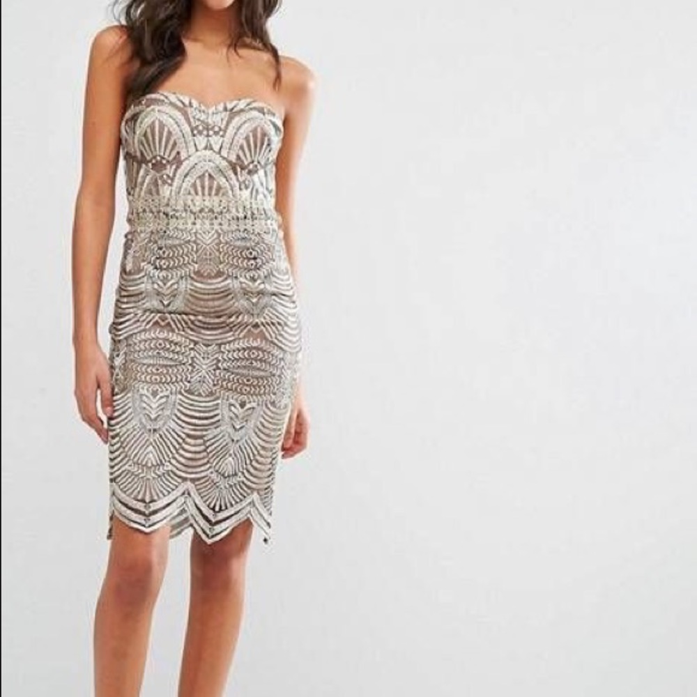 Lipsy London x Michelle Keegan Midi Dress